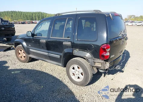 2006 Jeep Liberty Sport из США, поврежденный, VIN 1J4GK48K86W239575
